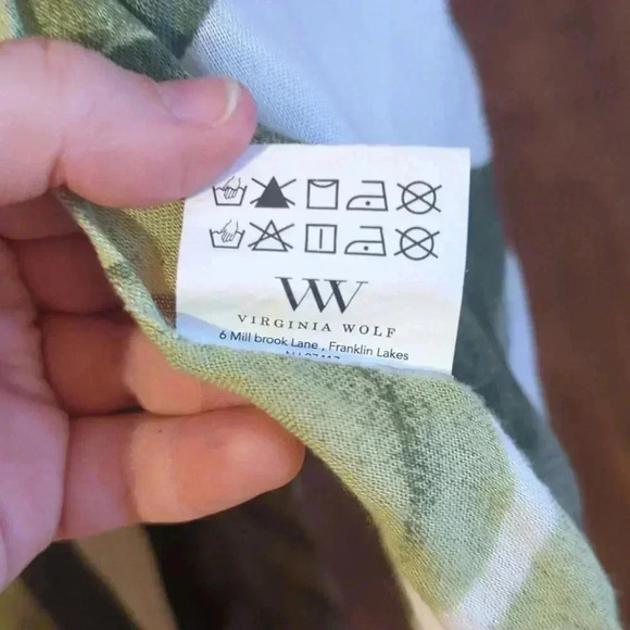 Virginia Wolf Tropical Multi Wear Tropical Palm Sarong Wrap Scarf One Size - Picture 3 of 4